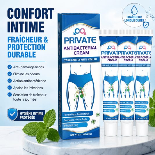 Crème Antibactérienne Intime Homme – Confort Total & Fraîcheur Durable - AFRICA STORE