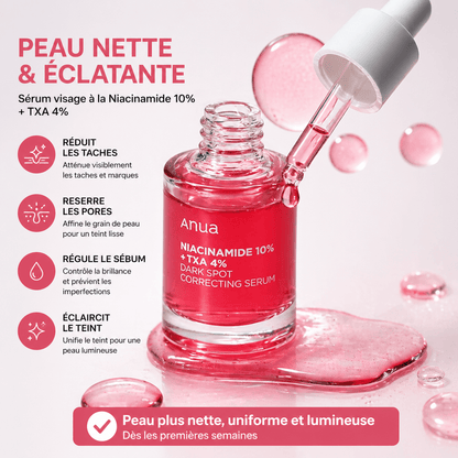 Sérum Niacinamide Anua GB - Anti tâche - Mamies - Rougeur et Anti - Imperfections - AFRICA STORE