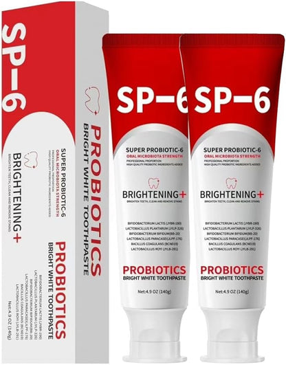 SP - 6 dentifrice blanchisseur bucco - dentaire - AFRICA STORE